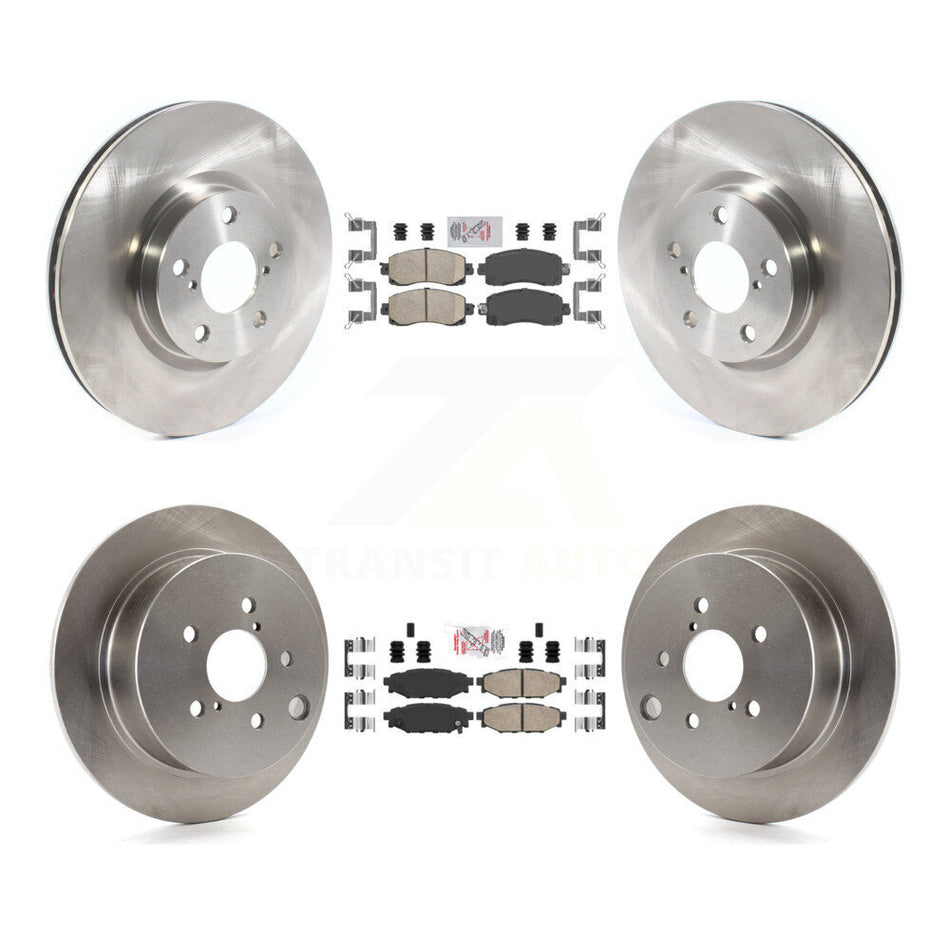 Front Rear Ceramic Pad Brake Rotor Kit For Subaru Impreza With 276mm Diameter K8A-106285