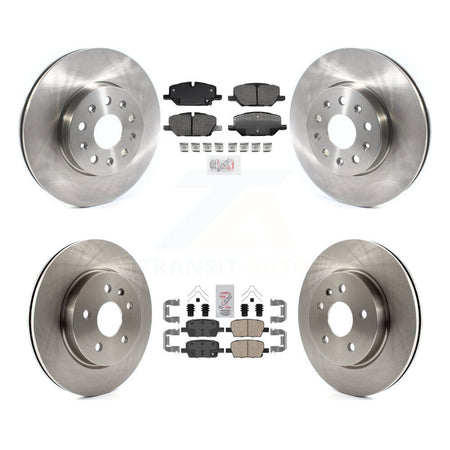 Front Rear Ceramic Pads And Disc Brake Rotors Kit For Chevrolet Camaro K8A-106297