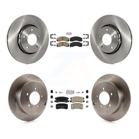 Front Rear Ceramic Pads And Disc Brake Rotors Kit For Mitsubishi Lancer K8A-106440