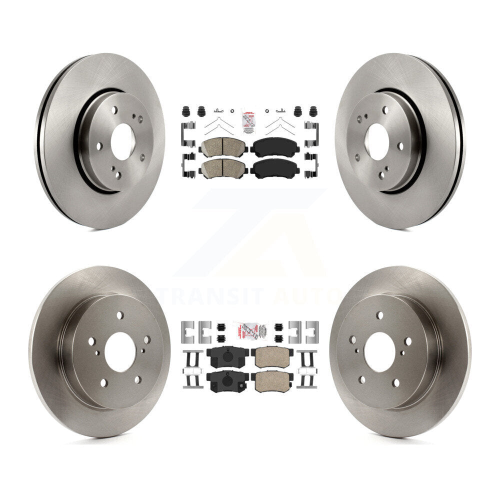 Front Rear Ceramic Pads And Disc Brake Rotors Kit For 2010-2013 Suzuki Kizashi K8A-106470