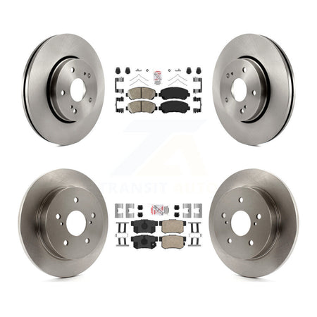 Front Rear Ceramic Pads And Disc Brake Rotors Kit For 2010-2013 Suzuki Kizashi K8A-106470