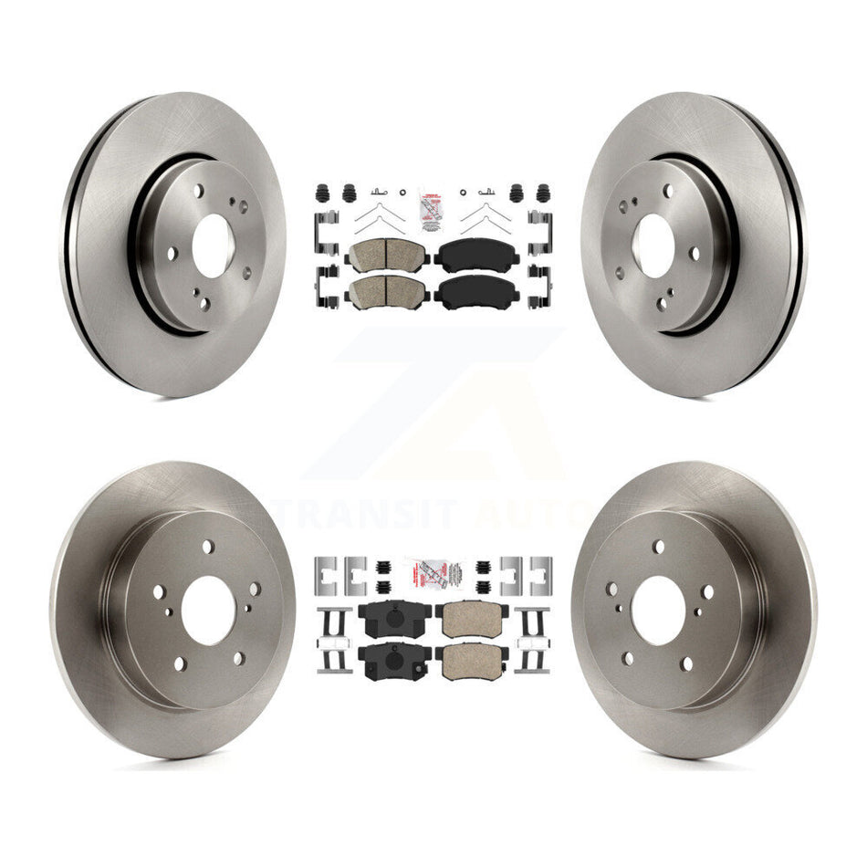 Front Rear Ceramic Pads And Disc Brake Rotors Kit For 2010-2013 Suzuki Kizashi K8A-106470