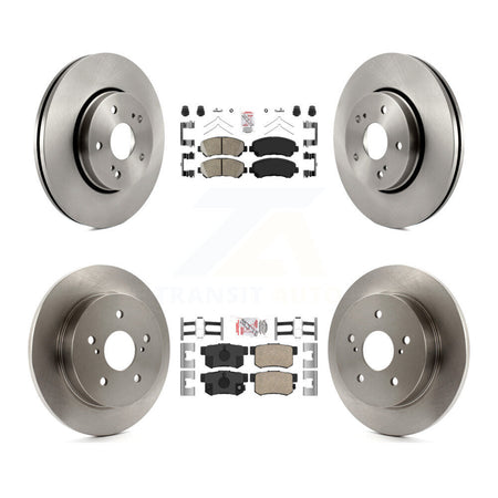 Front Rear Ceramic Pads And Disc Brake Rotors Kit For 2010-2013 Suzuki Kizashi K8A-106471
