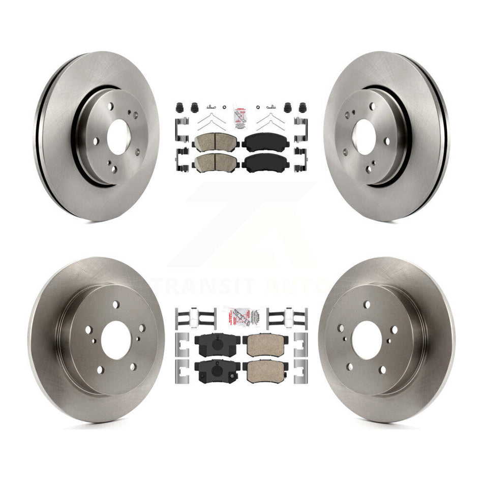 Front Rear Ceramic Pads And Disc Brake Rotors Kit For 2010-2013 Suzuki Kizashi K8A-106471