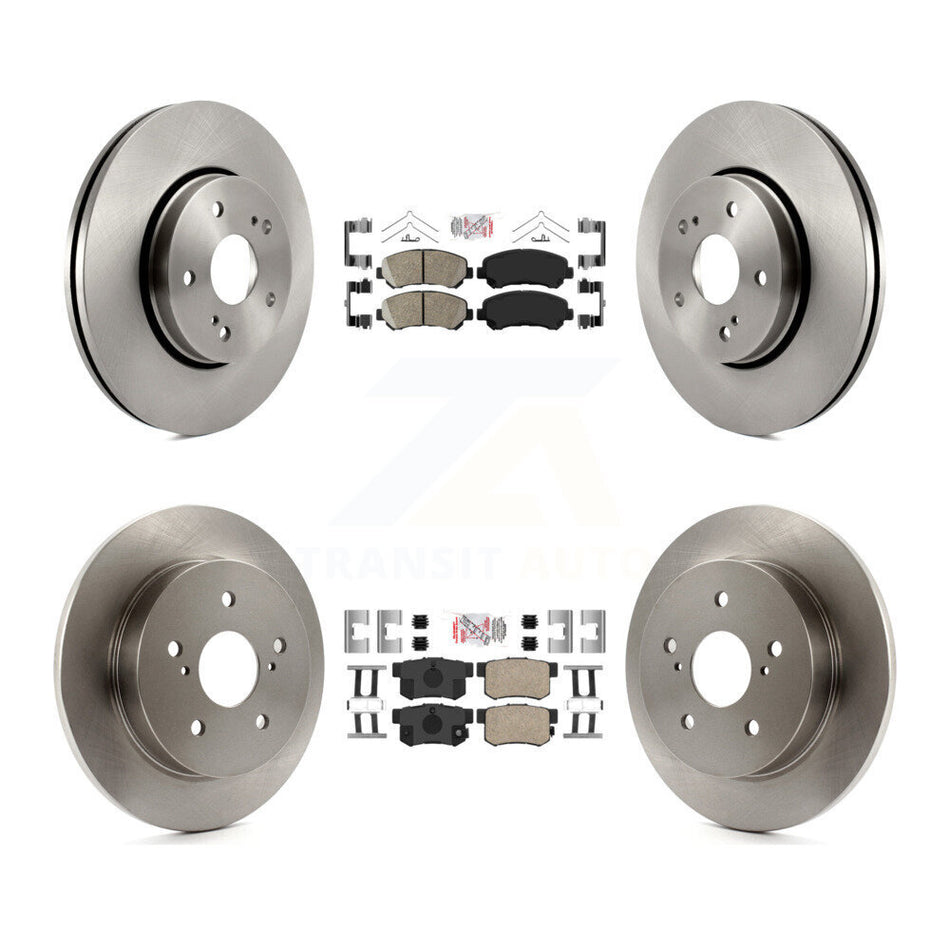 Front Rear Ceramic Pads And Disc Brake Rotors Kit For 2010-2013 Suzuki Kizashi K8A-106472