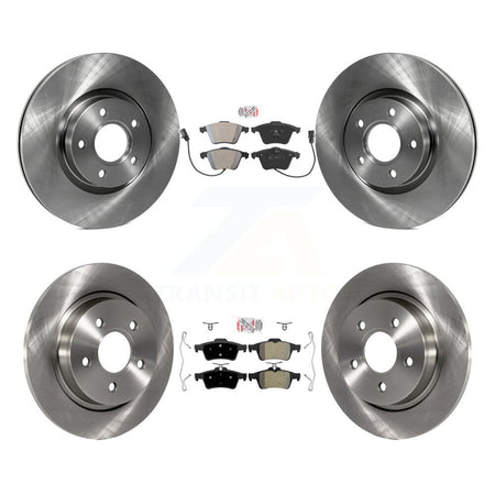 Front Rear Semi-Metallic Pads And Disc Brake Rotors Kit For Volvo S40 K8A-106654
