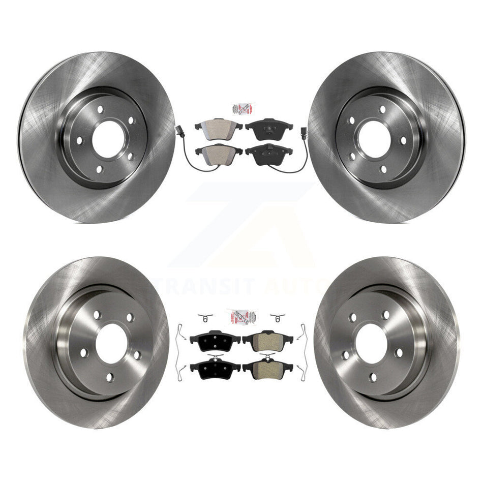 Front Rear Semi-Metallic Pads And Disc Brake Rotors Kit For Volvo S40 K8A-106654
