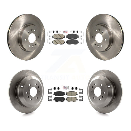 Front Rear Ceramic Pads And Disc Brake Rotors Kit For 2009-2011 Kia Borrego K8A-106878
