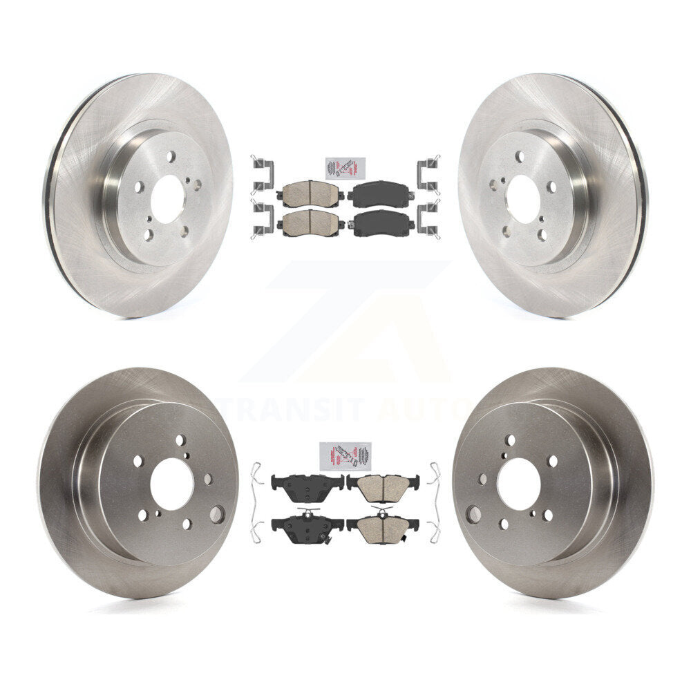 Front Rear Ceramic Pads And Disc Brake Rotors Kit For Subaru Crosstrek K8A-106910