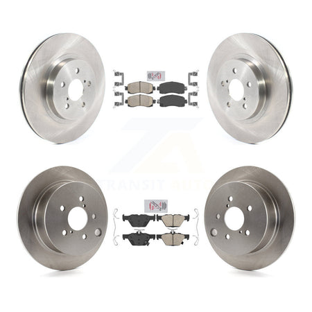 Front Rear Ceramic Pads And Disc Brake Rotors Kit For Subaru Crosstrek K8A-106910