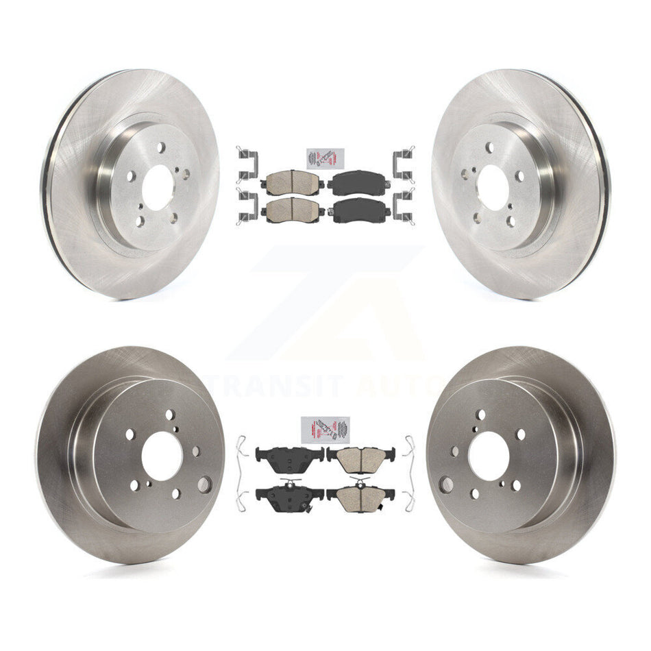 Front Rear Ceramic Pads And Disc Brake Rotors Kit For Subaru Crosstrek K8A-106910
