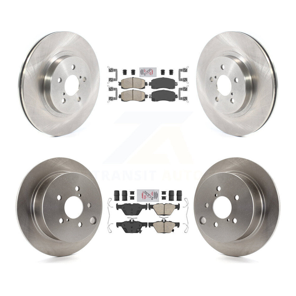 Front Rear Ceramic Pads And Disc Brake Rotors Kit For Subaru Crosstrek K8A-106913