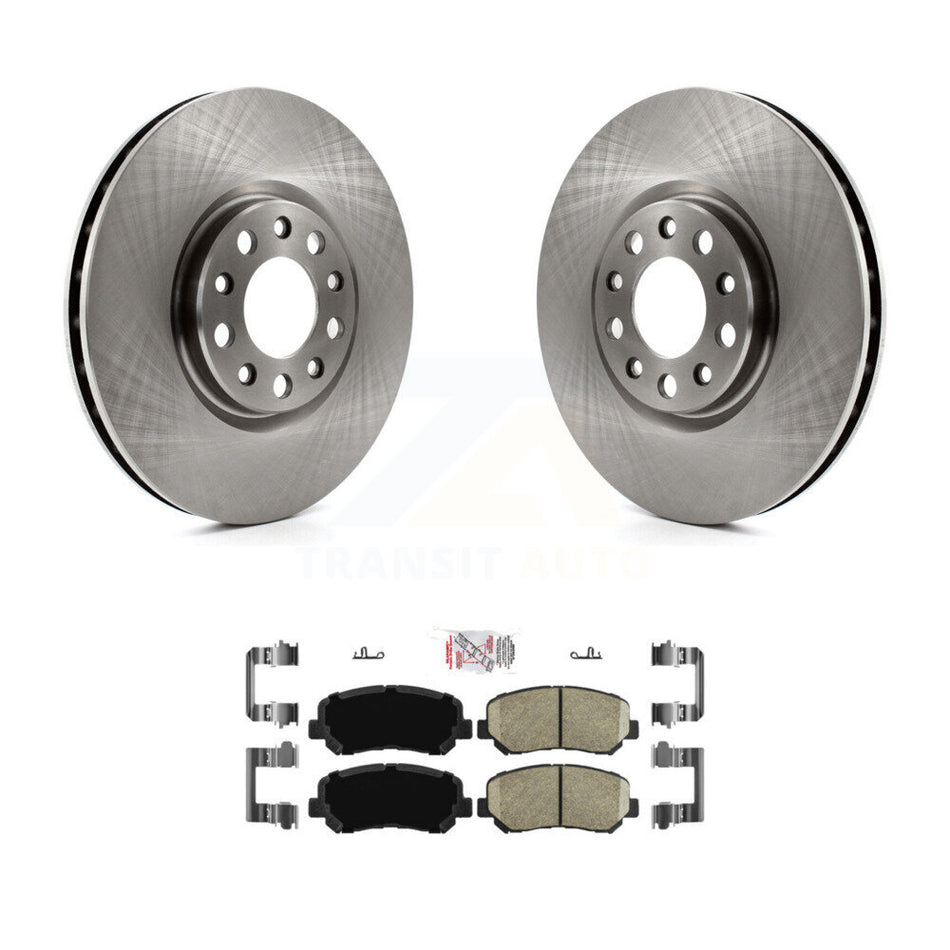 Front Disc Brake Rotors And Ceramic Pads Kit For Chrysler 200 Dodge Dart K8A-106958