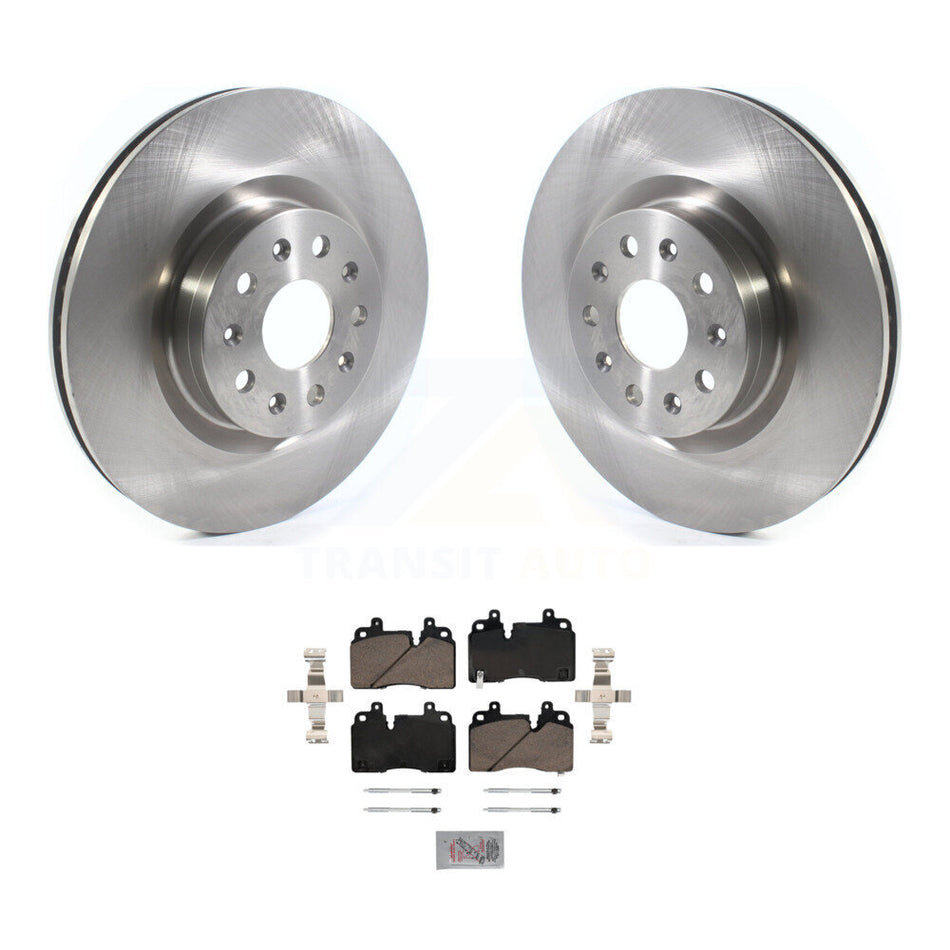 Front Disc Brake Rotors And Ceramic Pads Kit For Cadillac CT6 K8A-106998