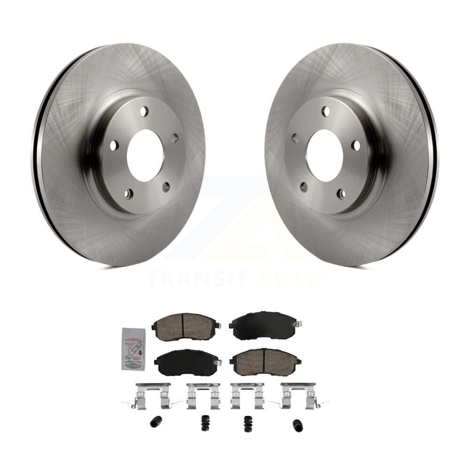 Front Disc Brake Rotors And Ceramic Pads Kit For Nissan Altima INFINITI I35 K8A-106999