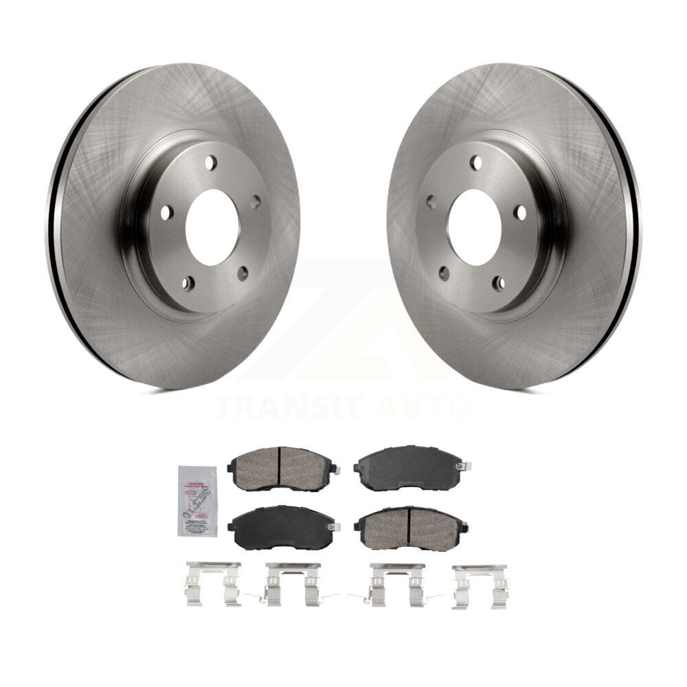 Front Disc Brake Rotors And Ceramic Pads Kit For Nissan Altima INFINITI I35 K8A-107000