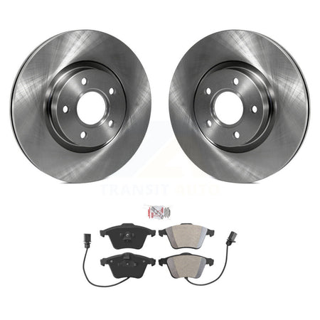 Front Disc Brake Rotors And Semi-Metallic Pads Kit For Volvo S40 K8A-107009