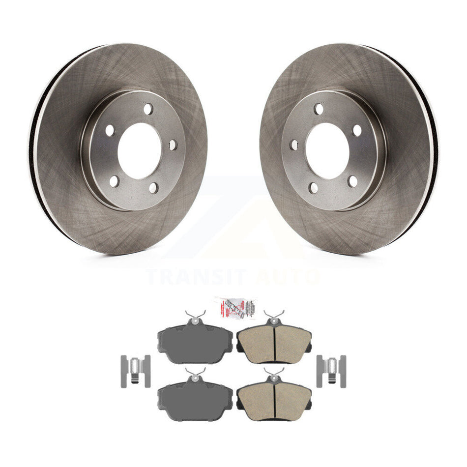 Front Disc Brake Rotors And Ceramic Pads Kit For 1994-1995 Ford Taurus SHO K8A-107043