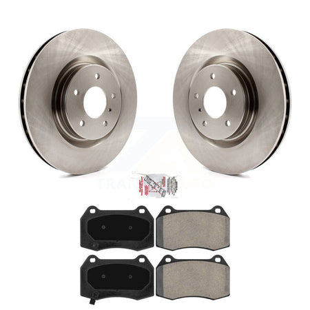 Front Brake Rotor & Semi-Metallic Pad Kit For Nissan 350Z INFINITI G35 With Brembo Brakes K8A-107044