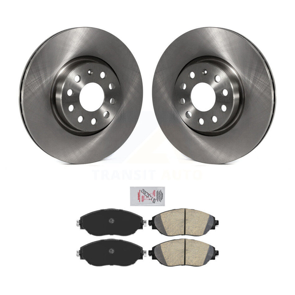 Front Disc Brake Rotors And Ceramic Pads Kit For Volkswagen GTI Arteon Audi A3 Quattro K8A-107095
