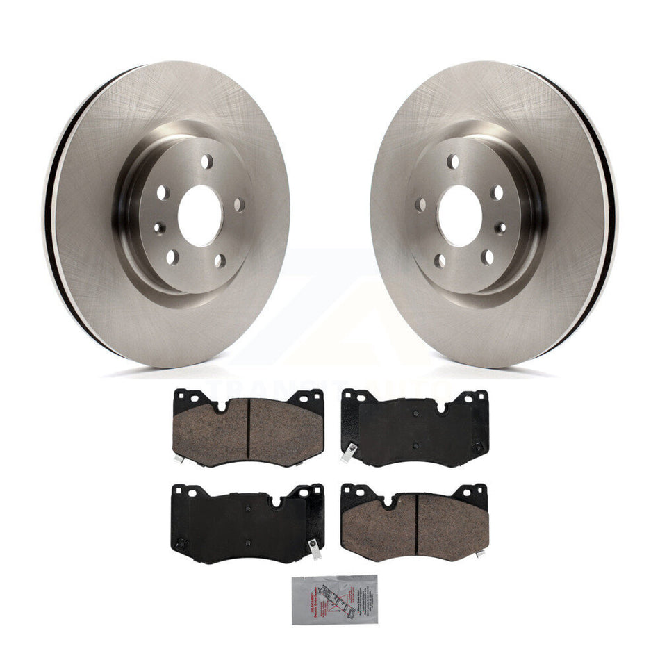Front Disc Brake Rotors And Ceramic Pads Kit For Chevrolet Corvette K8A-107114