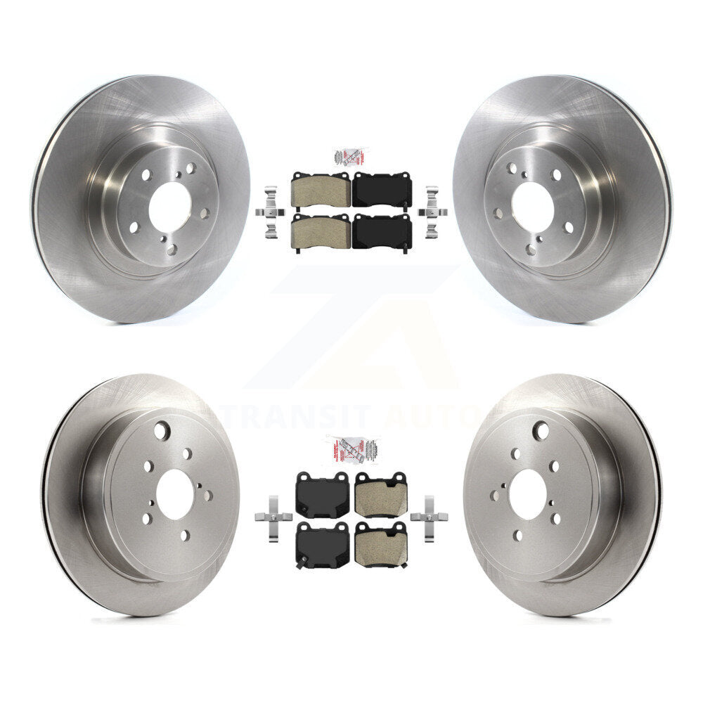 Front Rear Semi-Metallic Pad And Brake Rotor Kit For 2019 Toyota 86 Without Brembo Brakes K8A-107160