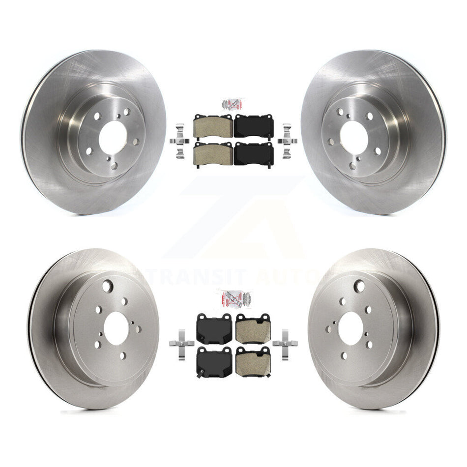 Front Rear Semi-Metallic Pad And Brake Rotor Kit For 2019 Toyota 86 Without Brembo Brakes K8A-107160