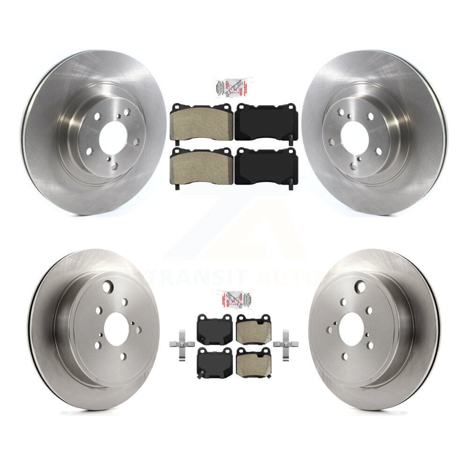 Front Rear Semi-Metallic Pad And Brake Rotor Kit For 2019 Toyota 86 Without Brembo Brakes K8A-107161