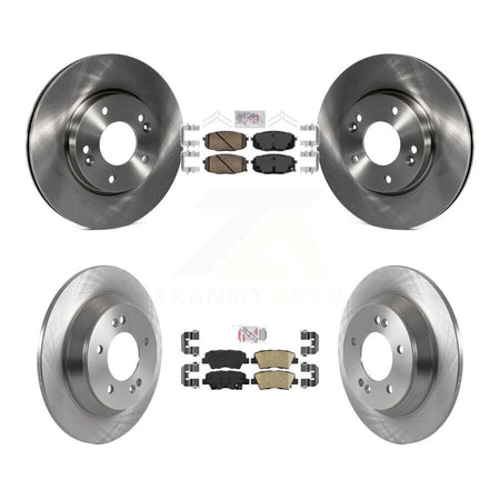 Front Rear Ceramic Pad Brake Rotors Kit For 2022 Hyundai Kona With Electric Parking K8A-107202