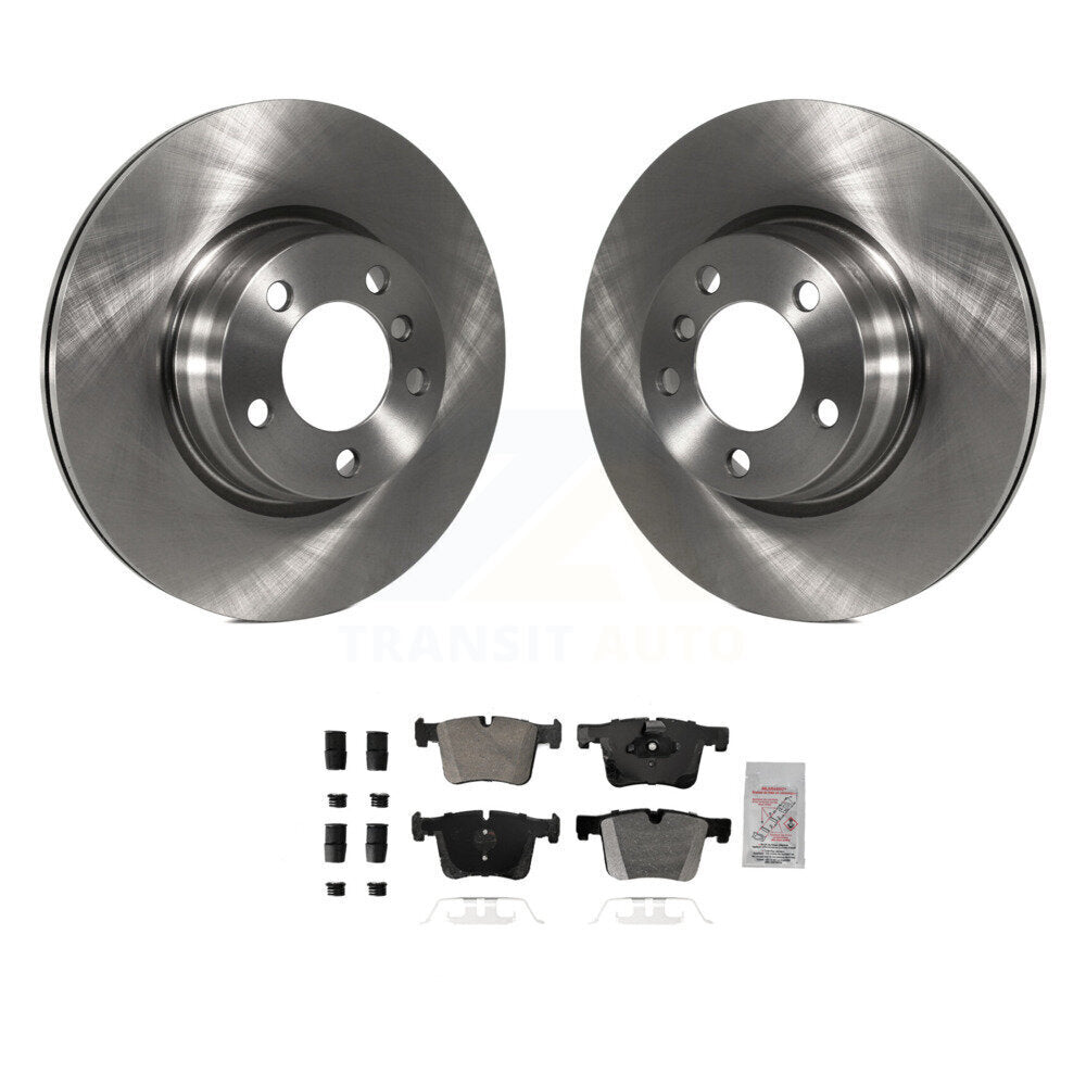 Front Brake Rotor Semi-Metallic Pad Kit For BMW 328i 330e With 330mm Diameter K8A-107212