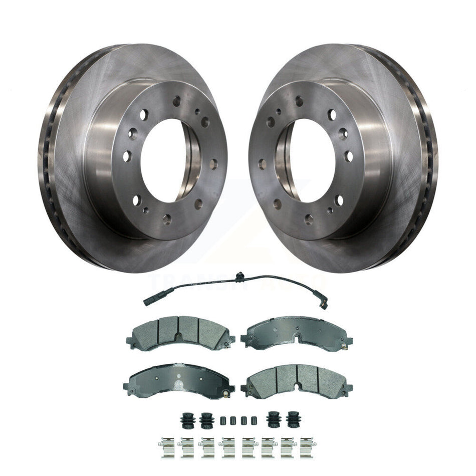 Front Brake Rotor & Semi-Metallic Pad Kit For GMC Chevrolet Sierra 2500 HD Silverado 3500 K8A-107220