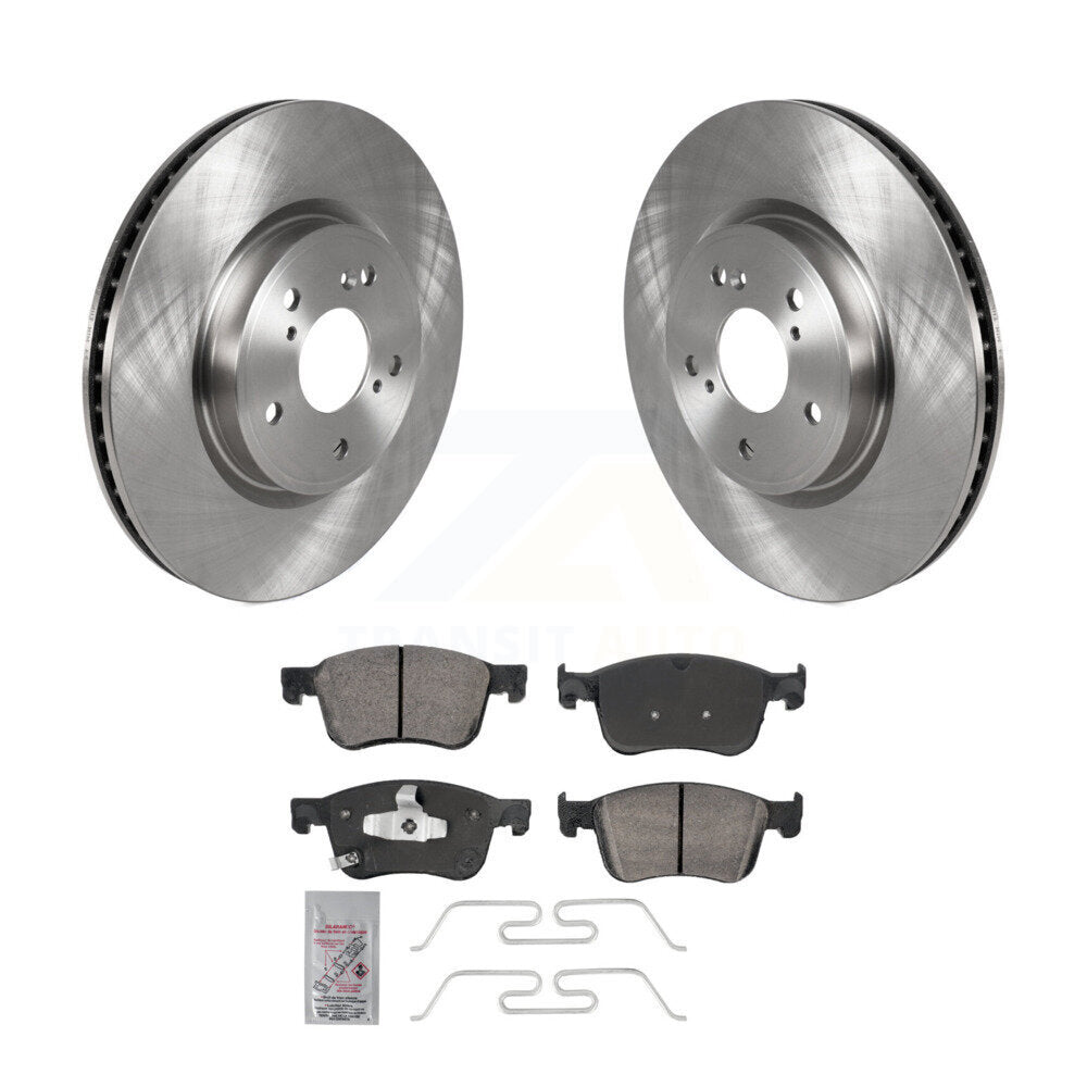 Front Disc Brake Rotors And Ceramic Pads Kit For Honda Civic Accord Acura Integra K8A-107231