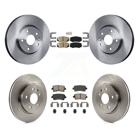 Front Rear Ceramic Pad Brake Rotor Kit For Chevrolet Malibu Impala Buick LaCrosse Limited K8A-107340