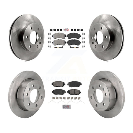 Front Rear Semi-Metallic Pad & Brake Rotors Kit For Mercedes-Benz Sprinter 2500 3500 1500 K8A-107371