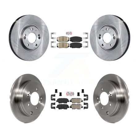 Front Rear Ceramic Pads And Disc Brake Rotors Kit For 2010 Hyundai Azera To 07 06 09 K8A-107440