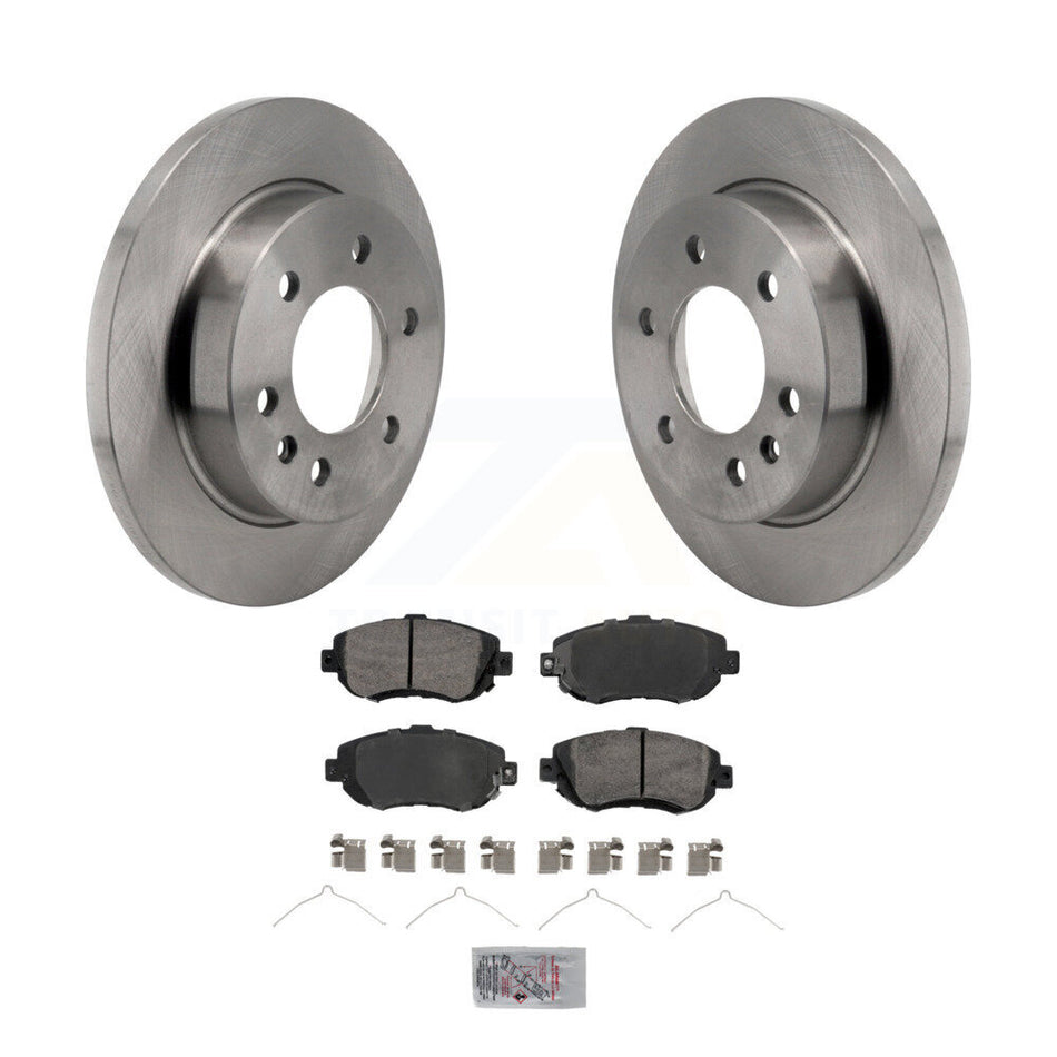 Rear Brake Rotor & Semi-Metallic Pad Kit For Mercedes-Benz Sprinter 2500 3500 4500 3500XD K8A-107459