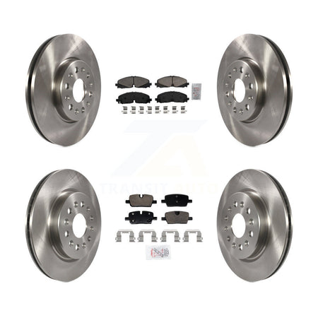 Front Rear Ceramic Pad And Brake Rotor Kit For Chevrolet Traverse Blazer GMC Acadia Buick K8A-107593