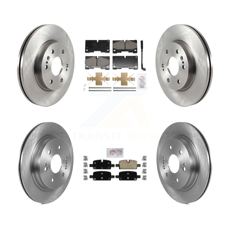 Front Rear Ceramic Pad & Brake Rotor Kit For GMC Chevrolet Silverado 1500 Sierra Yukon XL K8A-107620