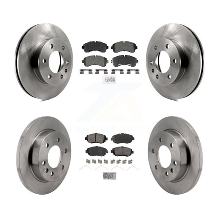 Front Rear Semi-Metallic Pad & Brake Rotors Kit For Mercedes-Benz Sprinter 2500 3500 4500 K8A-107632