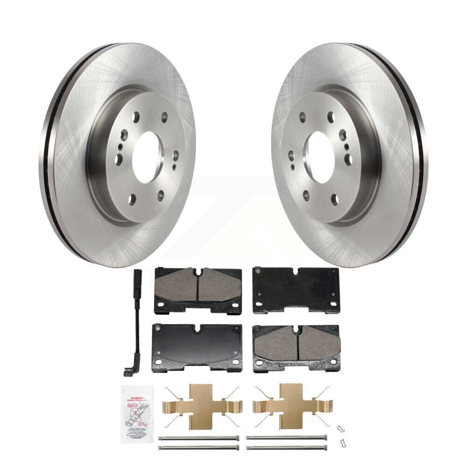 Front Brake Rotors Ceramic Pad Kit For GMC Chevrolet Silverado 1500 Sierra Yukon Tahoe XL K8A-107645
