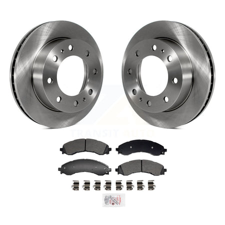 Front Disc Brake Rotor & Semi-Metallic Pad Kit For GMC Chevrolet Savana 2500 Express 3500 K8A-107647