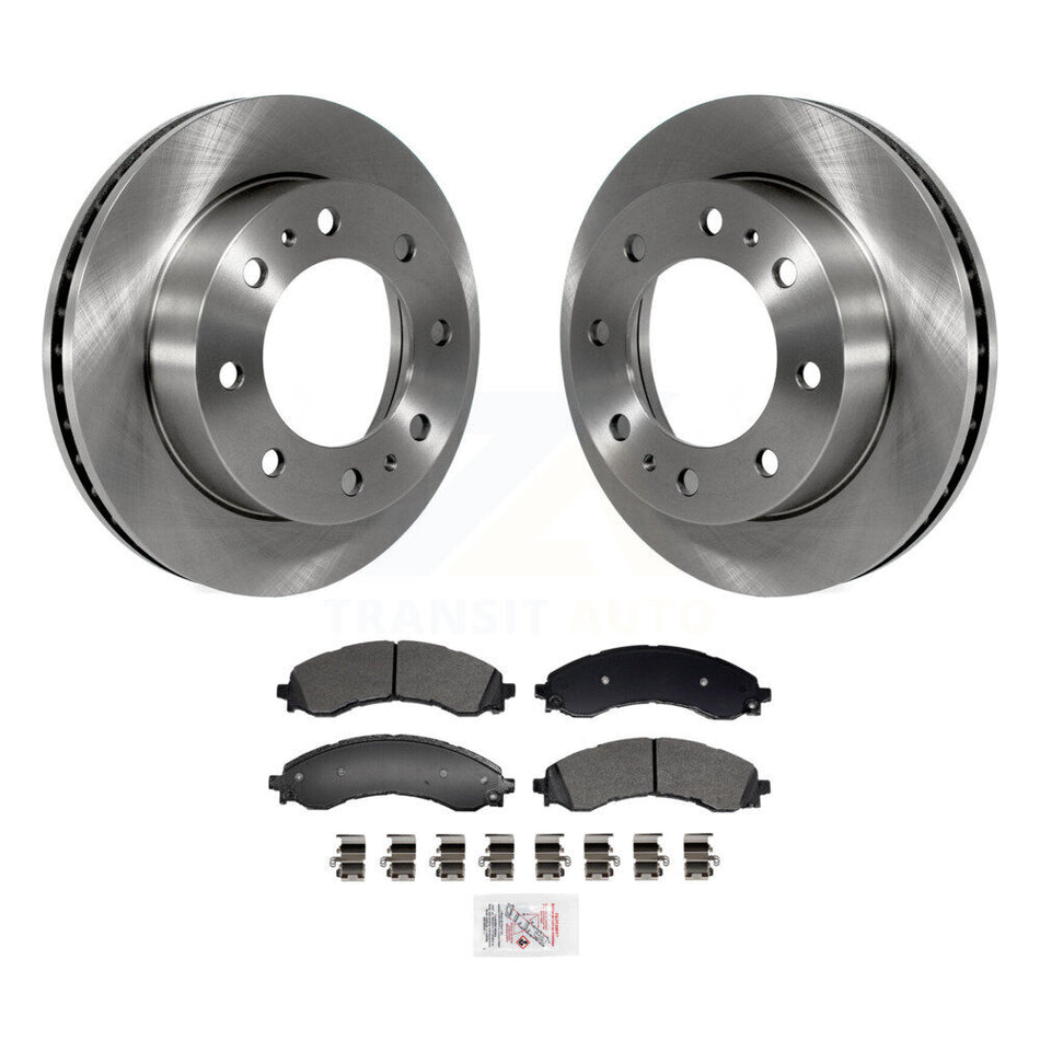 Front Disc Brake Rotor & Semi-Metallic Pad Kit For GMC Chevrolet Savana 2500 Express 3500 K8A-107647