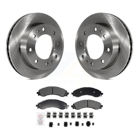 Front Disc Brake Rotor & Semi-Metallic Pad Kit For GMC Chevrolet Savana 2500 Express 3500 K8A-107649