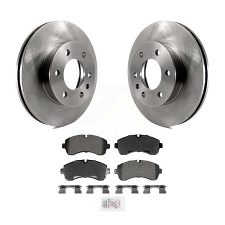 Front Brake Rotor & Semi-Metallic Pad Kit For Mercedes-Benz Sprinter 2500 3500 Dodge 4500 K8A-107654
