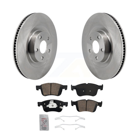 Front Disc Brake Rotors And Ceramic Pads Kit For 2022-2023 Ford Maverick K8A-107661