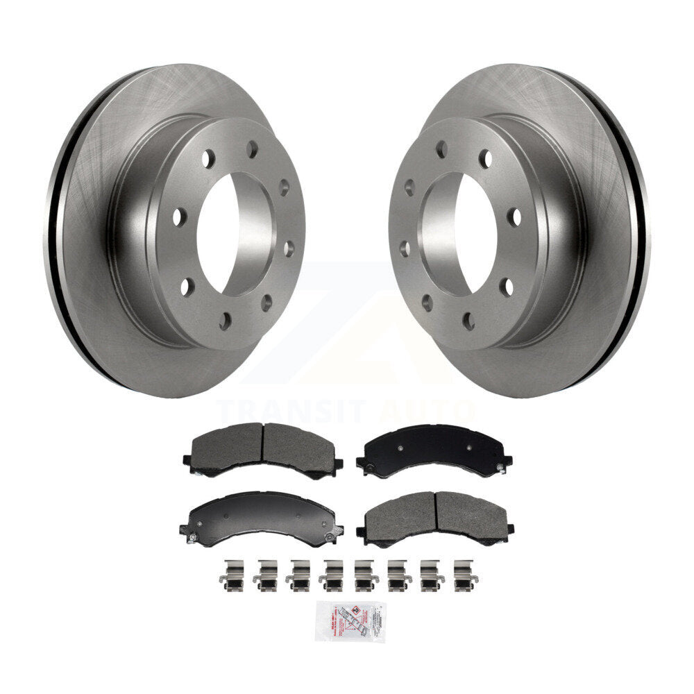 Rear Brake Rotors & Semi-Metallic Pad Kit For 2021-2024 GMC Savana 2500 Chevrolet Express K8A-107679