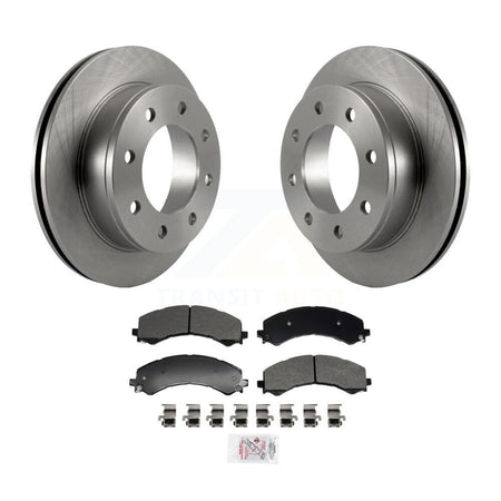 Rear Brake Rotors & Semi-Metallic Pad Kit For 2021-2024 GMC Savana 2500 Chevrolet Express K8A-107679
