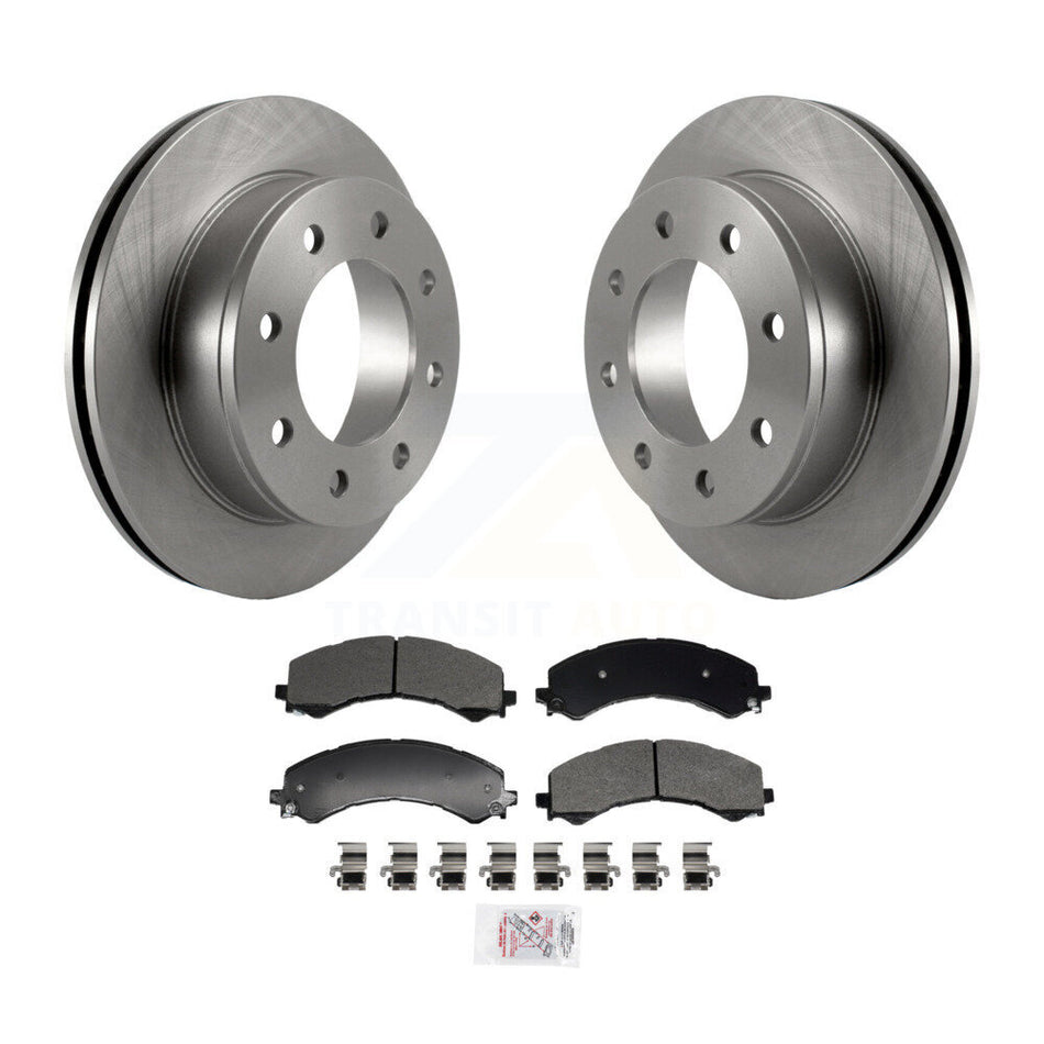 Rear Brake Rotors & Semi-Metallic Pad Kit For 2021-2024 GMC Savana 2500 Chevrolet Express K8A-107679