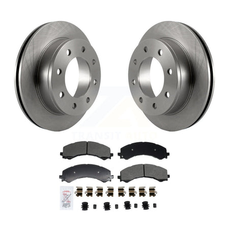 Rear Brake Rotors & Semi-Metallic Pad Kit For 2021-2024 GMC Savana 2500 Chevrolet Express K8A-107680