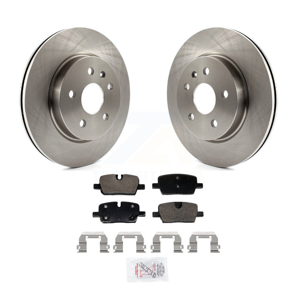 Rear Disc Brake Rotors & Ceramic Pad Kit For Cadillac CT5 With Single Piston Caliper K8A-107682